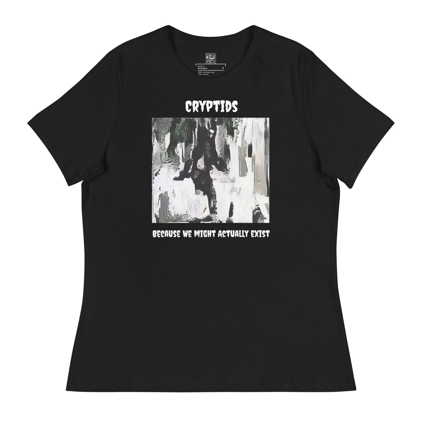 Cryptids - Monsters in Chalk Series - Ladies T-Shirt